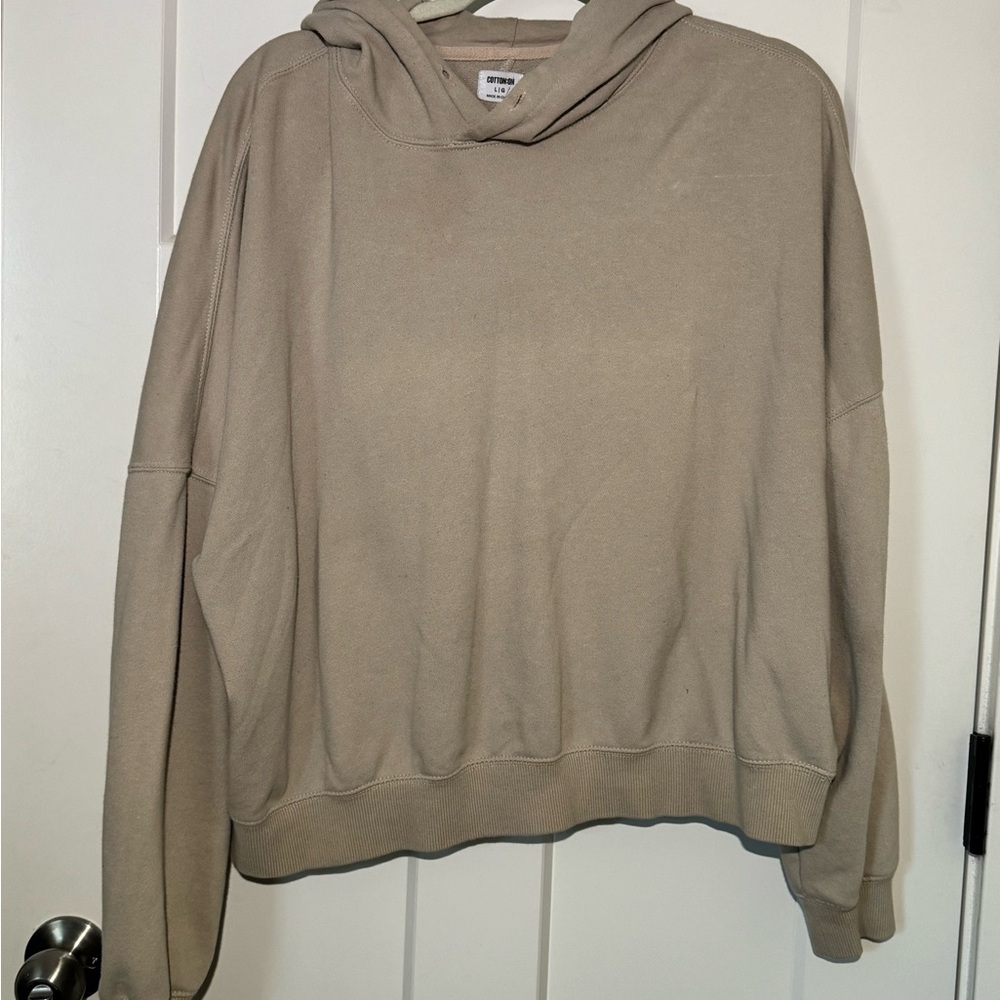 Cotton On Tan Teddy Jacket Cozy Style